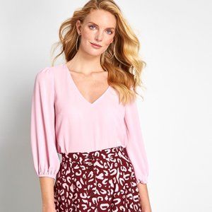 Modcloth | NWT Certainly Essential Woven Top